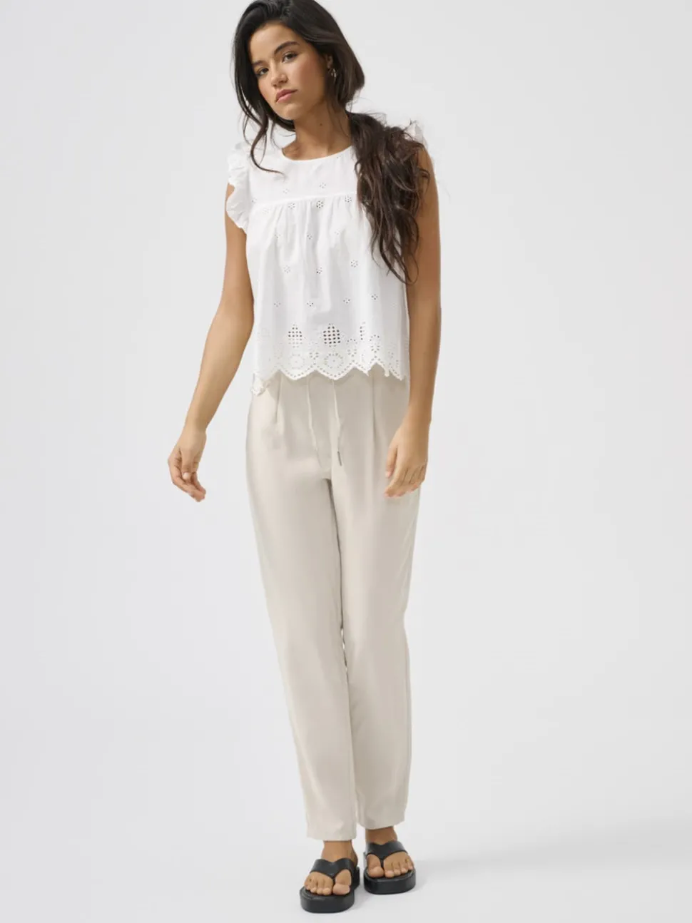 ONLPOPTRASH Straight Fit Pantalon