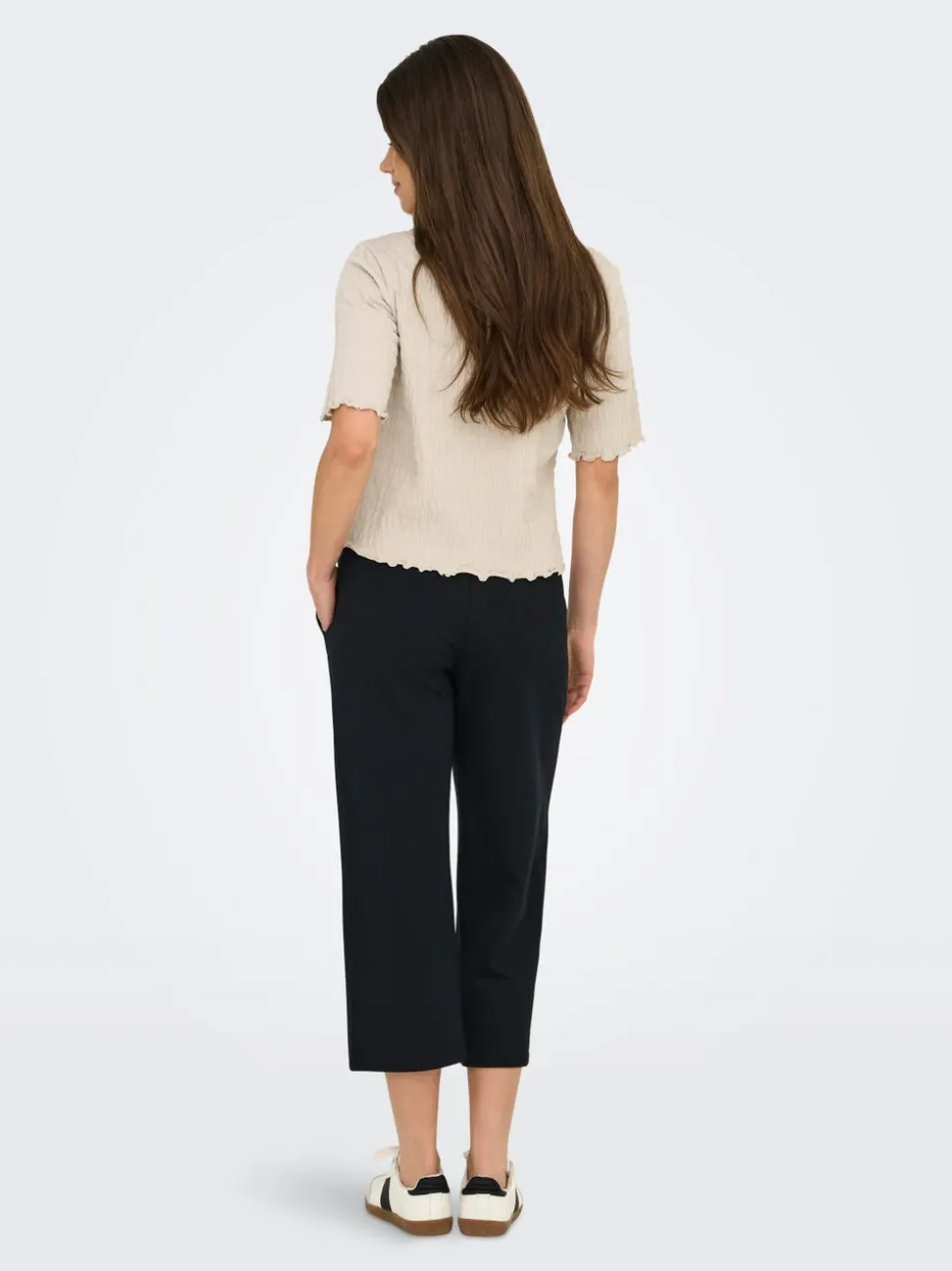 ONLPOPTRASH-SUKI Cropped Fit Pantalon classique