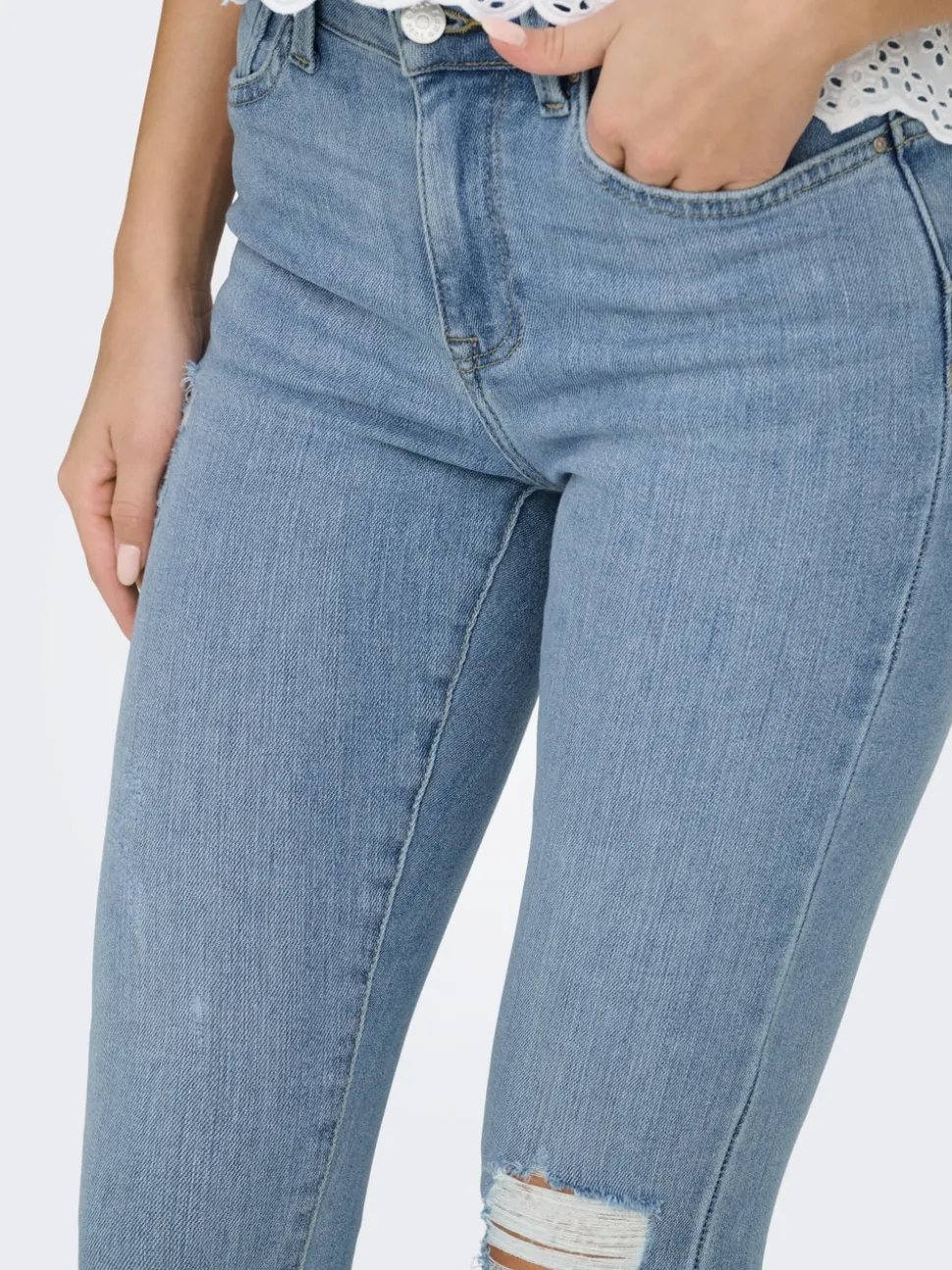 ONLPOWER Taille moyenne Skinny Fit Jeans