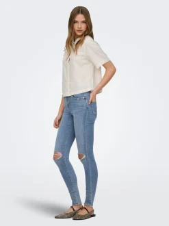 ONLPOWER Taille moyenne Skinny Fit Longueur cheville Jeans