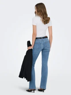 ONLPOWER Taille moyenne Flared Fit Jeans