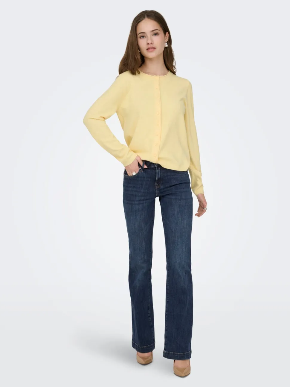 ONLPOWER Taille moyenne Flared Fit Jeans