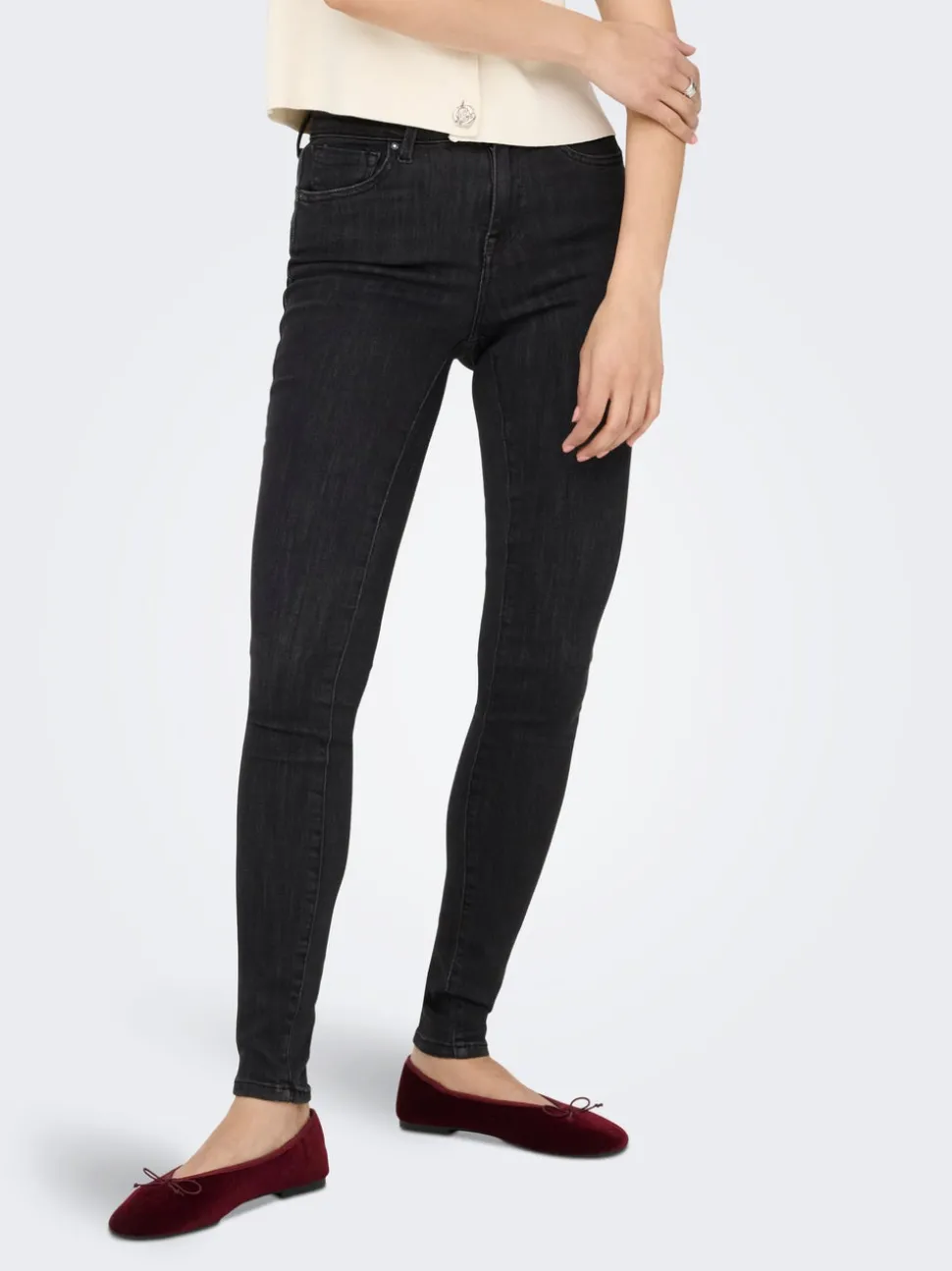 ONLPOWER Taille moyenne Skinny Fit Jeans