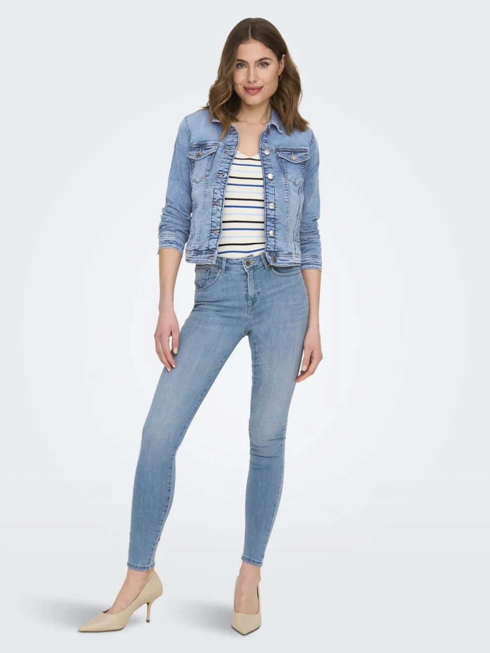 ONLPOWER Taille moyenne Skinny Fit Jeans