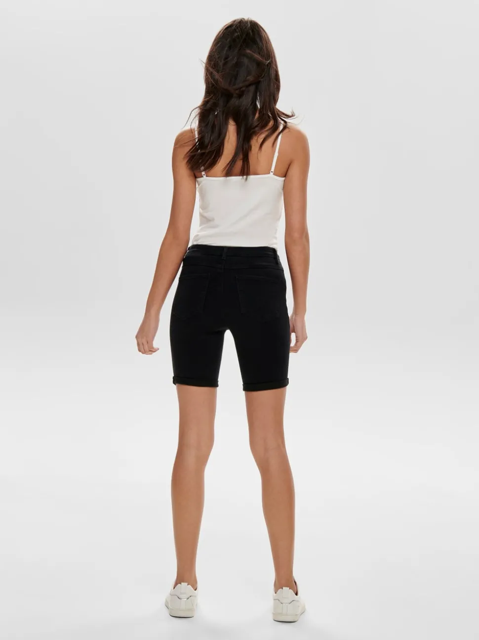 ONLRAIN Taille moyenne Bodycon Fit Short en denim