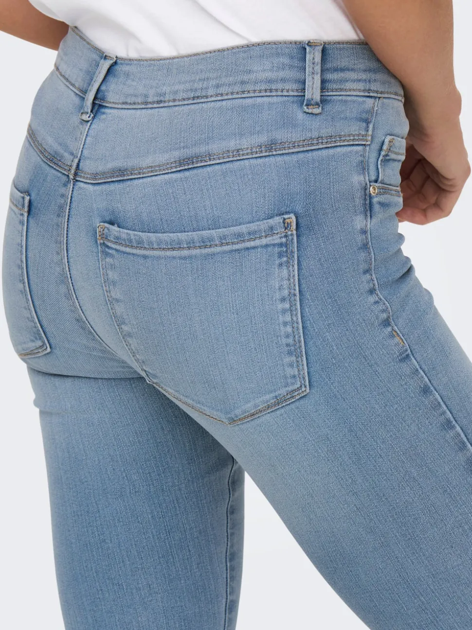 ONLRAIN Taille moyenne Skinny Fit Jeans