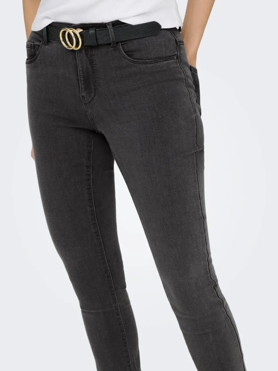 ONLRAIN Taille moyenne Skinny Fit Jeans