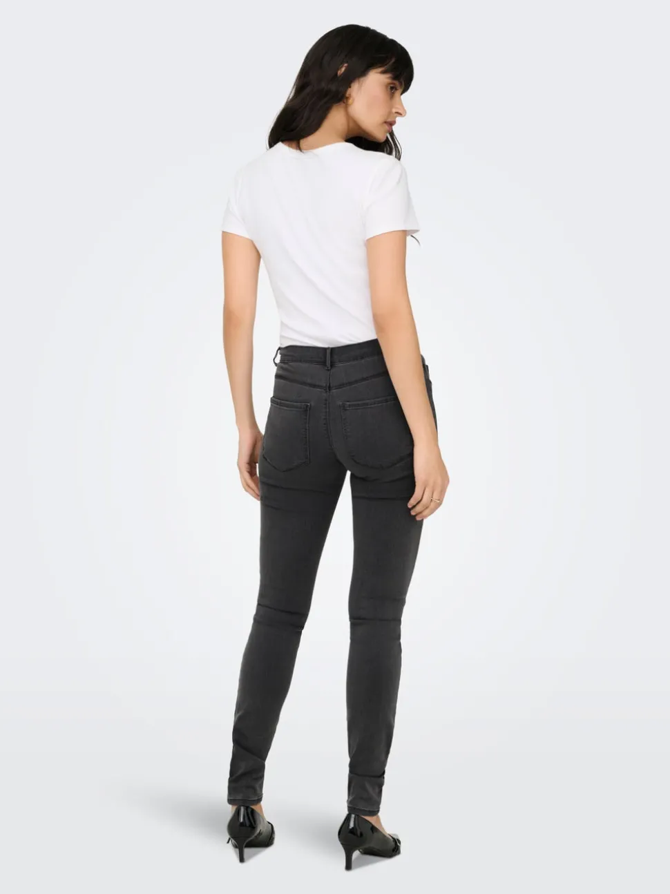 ONLRAIN Taille moyenne Skinny Fit Jeans