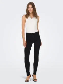 ONLRAIN Taille moyenne Skinny Fit Jeans