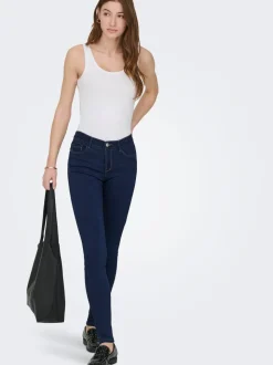 ONLRAIN Taille moyenne Skinny Fit Jeans
