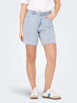 ONLREBECCA Taille moyenne Regular Fit Short en denim