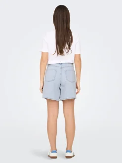 ONLREBECCA Taille moyenne Regular Fit Short en denim