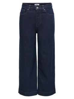 ONLREGINA Taille haute Cropped Fit Court Jeans