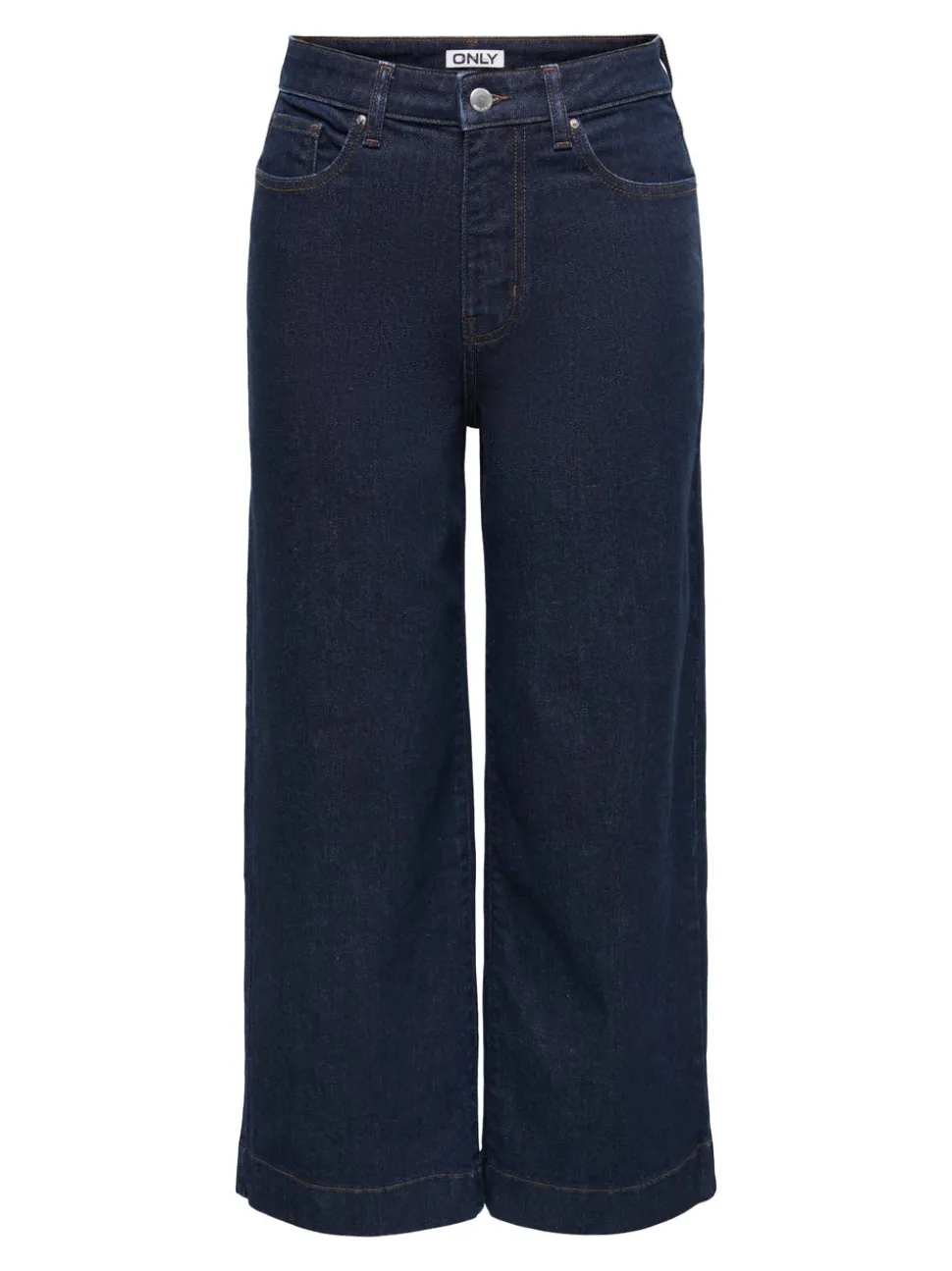 ONLREGINA Taille haute Cropped Fit Court Jeans