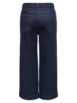 ONLREGINA Taille haute Cropped Fit Court Jeans