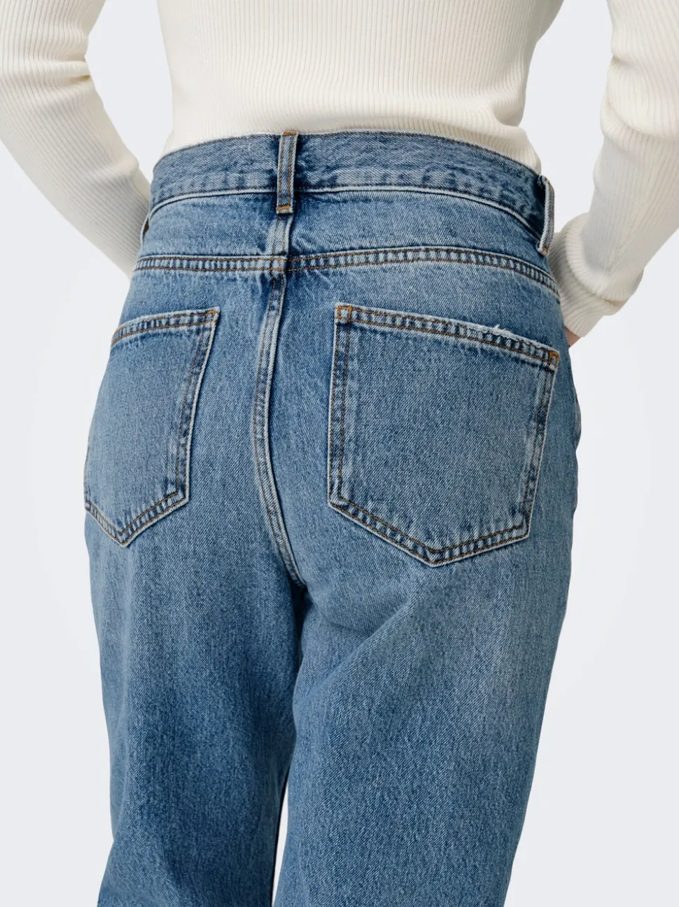ONLRILEY Taille haute Straight Fit Jeans