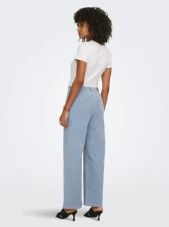 ONLRINE Wide Leg Fit Pantalon à jambe large