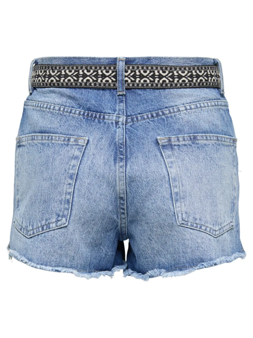 ONLROBYN Taille extra haute Straight Fit Short en denim