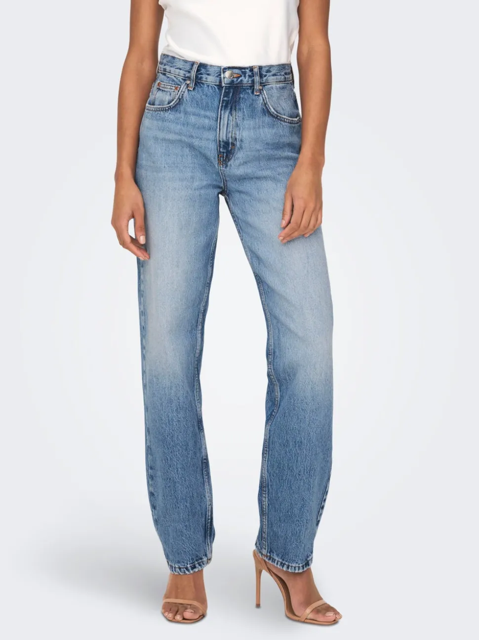 ONLROBYN Taille haute Straight Fit Jeans