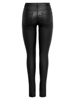 ONLROYAL Skinny Fit Pantalon en cuir synthétique