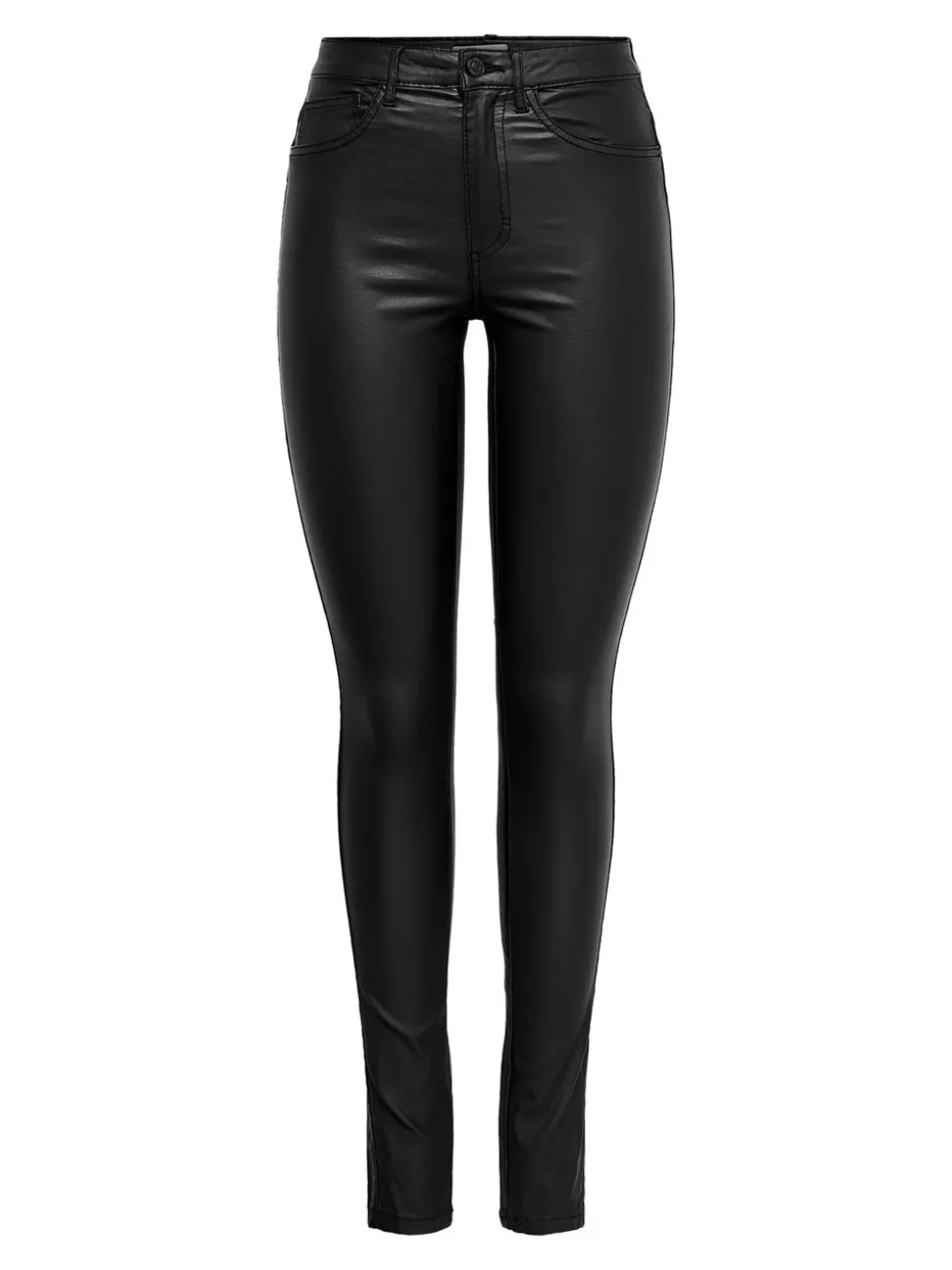 ONLROYAL Skinny Fit Pantalon en cuir synthétique