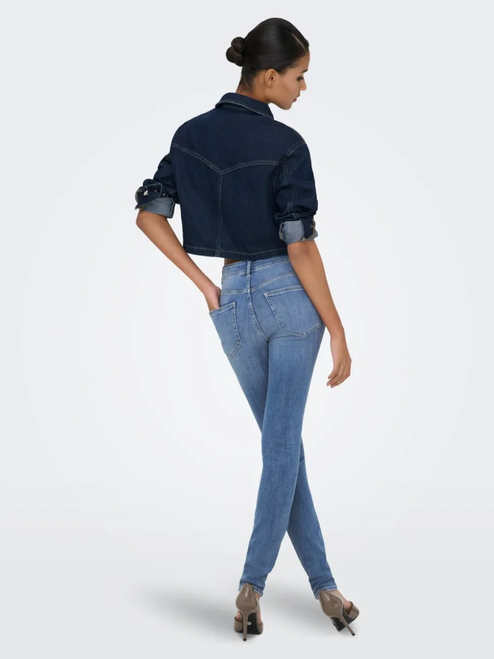 ONLROYAL-POWER Taille haute Skinny Fit Jeans