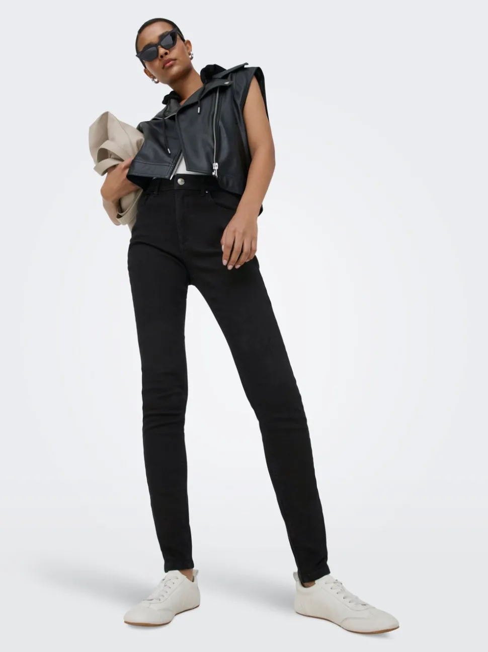 ONLROYAL-POWER Taille haute Skinny Fit Jeans