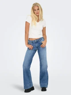 ONLRUELLE Taille moyenne Flared Fit Jeans