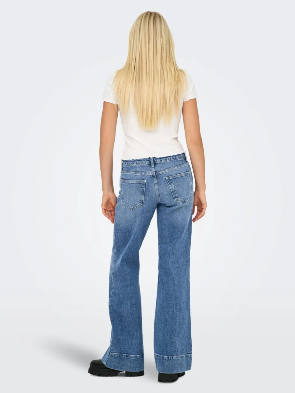ONLRUELLE Taille moyenne Flared Fit Jeans