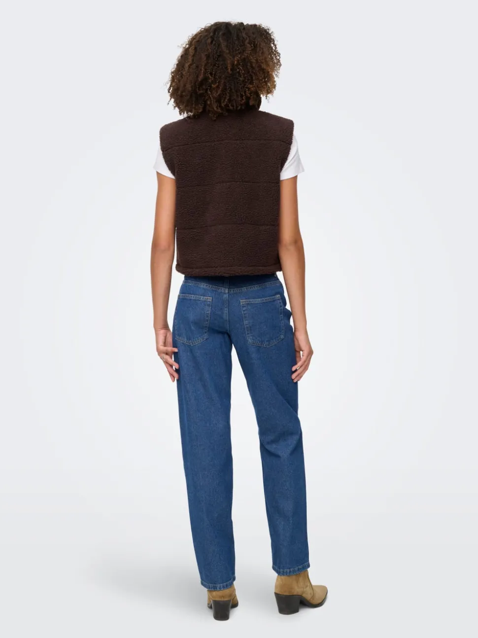 ONLSANDRA Gilet en peluche