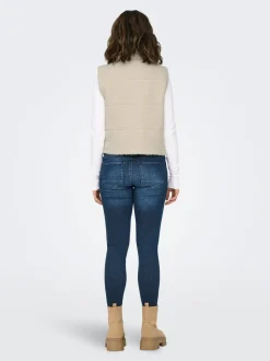 ONLSANDRA Gilet en peluche