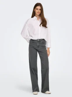 ONLSANNA Taille haute Wide Leg Fit Jeans