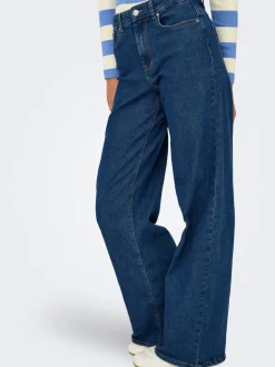 ONLSANNA Taille haute Wide Leg Fit Jeans