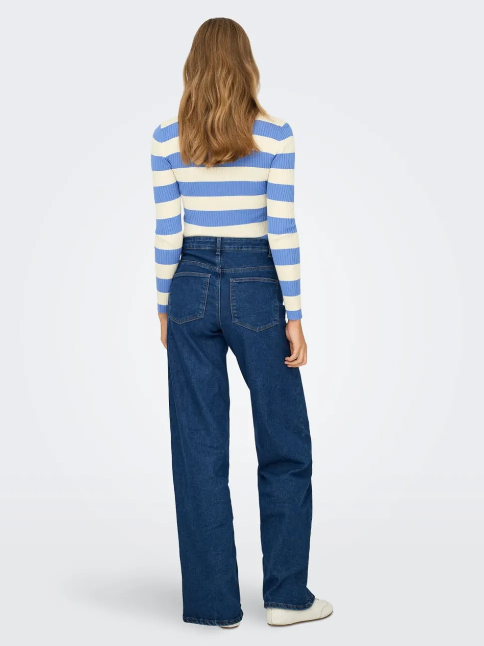 ONLSANNA Taille haute Wide Leg Fit Jeans