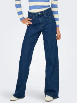 ONLSANNA Taille haute Wide Leg Fit Jeans