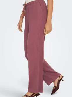 ONLSIESTA Straight Fit Lin Pantalon
