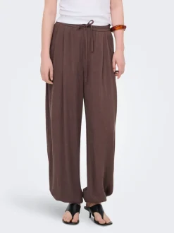 ONLSIESTA Wide Leg Fit Lin Pantalon à jambe large