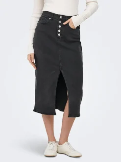 ONLSILJA Jupe en denim Jupe midi