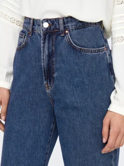 ONLSILJE Taille haute Straight Fit Jeans