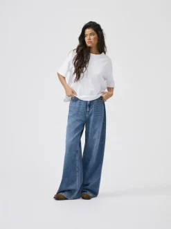 ONLSILKY Taille haute Wide Leg Fit Jeans