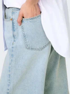 ONLSILKY Taille haute Wide Leg Fit Jeans