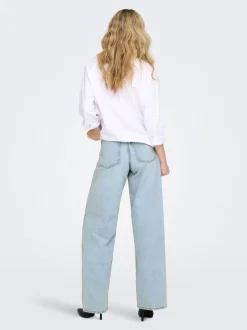 ONLSILKY Taille haute Wide Leg Fit Jeans