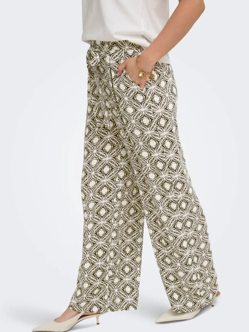 ONLSILVA Regular Fit Pantalon en maille