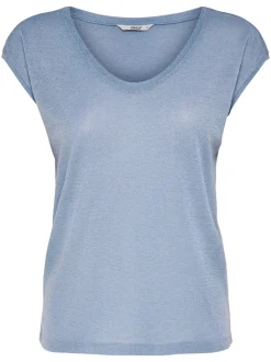 ONLSILVERY Top