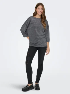 ONLSILVERY Top