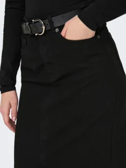 ONLSIRI Jean Jupe en denim Jupe midi