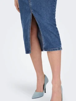 ONLSIRI Jean Jupe en denim Jupe midi