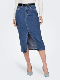ONLSIRI Jean Jupe en denim Jupe midi