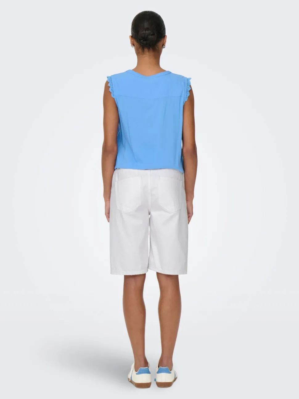 ONLSONNY Taille haute Regular Fit Short en denim