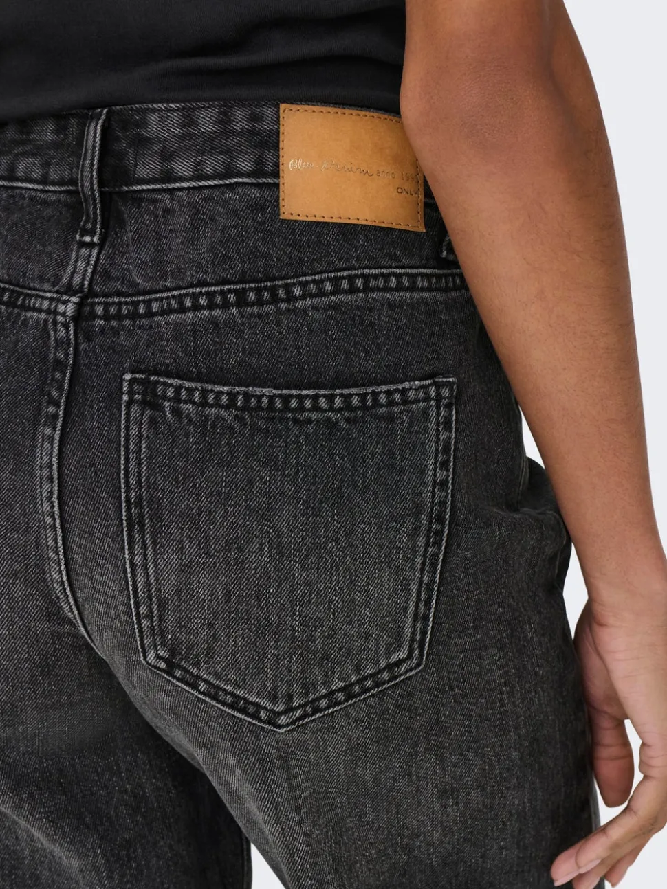 ONLSONNY Taille haute Regular Fit Short en denim